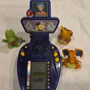 Vintage Pokémon Game With Figures